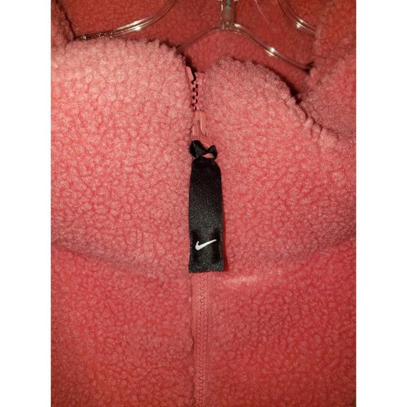 Nike Sherpa Puffer Jacket Pink DM9260-622 Therma Fit Down Fill Women's Sz 2X NWT - Picture 7 of 14